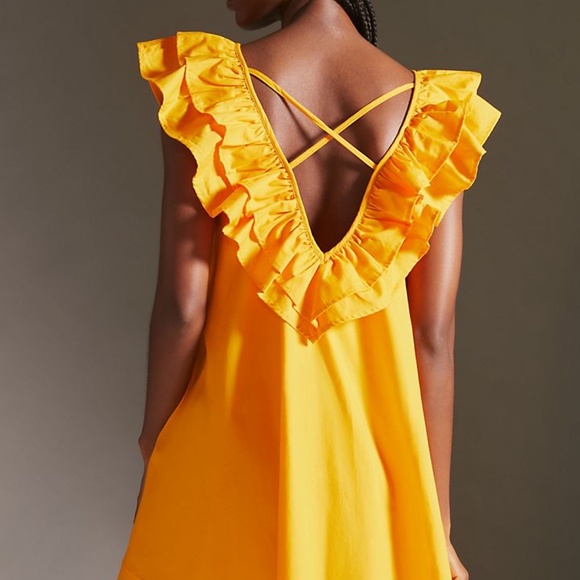 NWT! MAUVE RUFFLE TUNIC DRESS - Picture 6 of 6